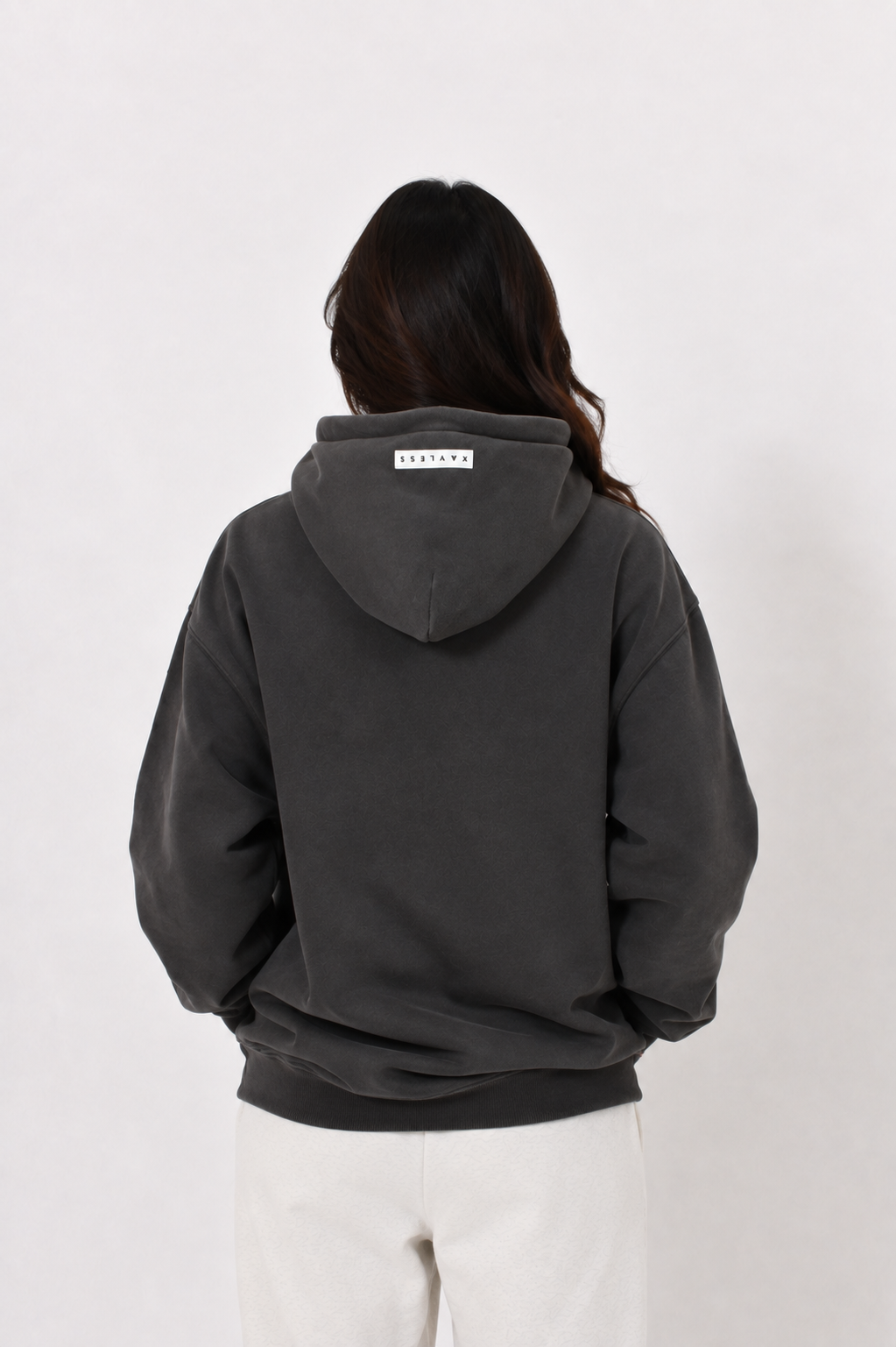 Charcoal Edge Oversized Hoodie