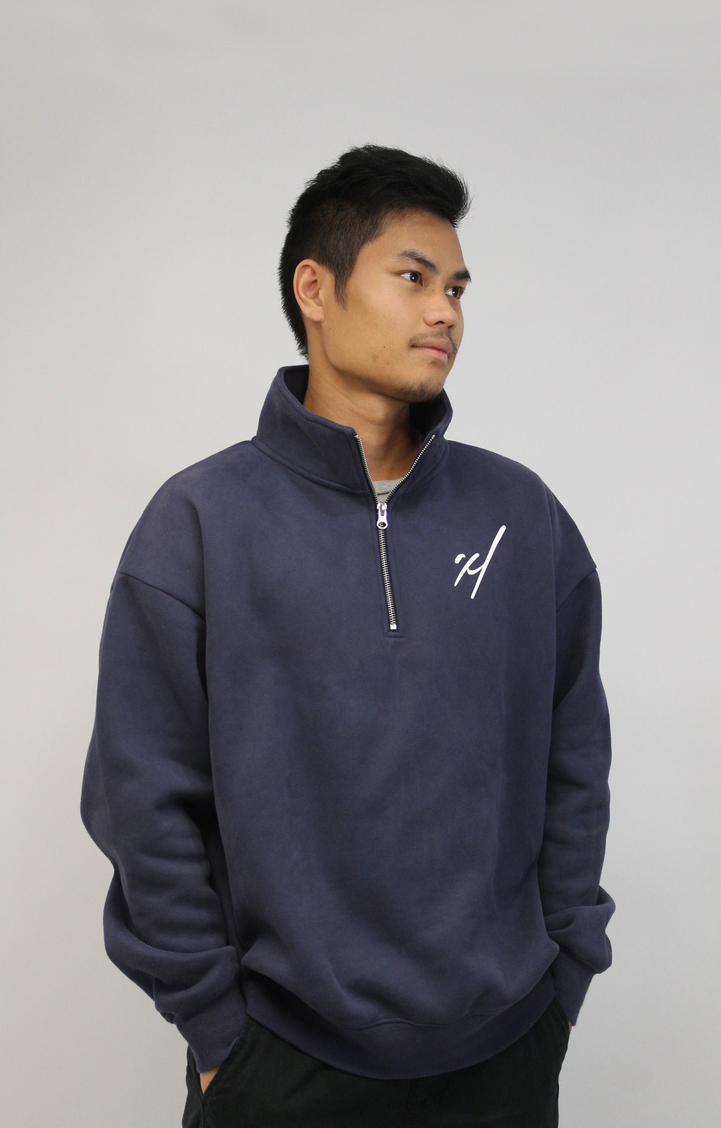 Division Blue Quarterzip