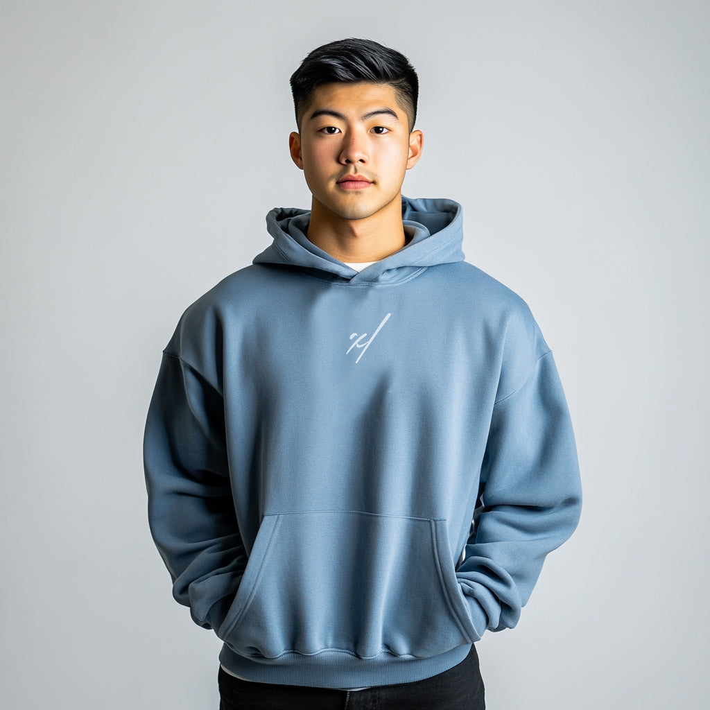 Denim Drip Hoodie