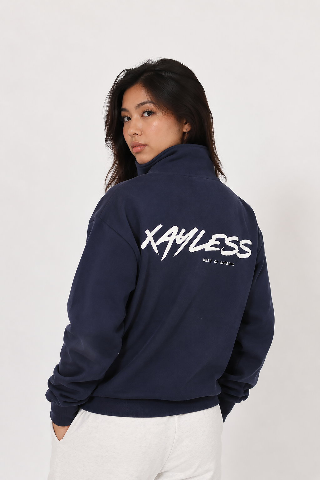 Sapphire Blue Quarterzip
