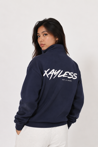 Sapphire Blue Quarterzip