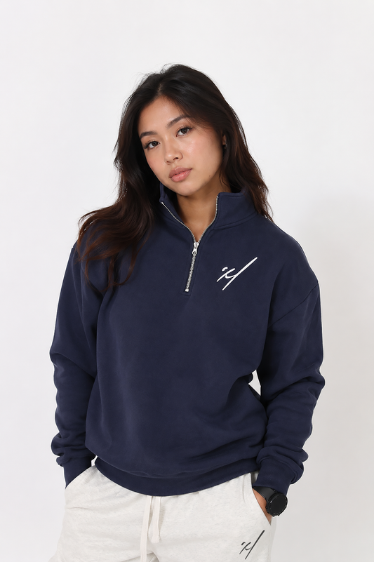 Sapphire Blue Quarterzip
