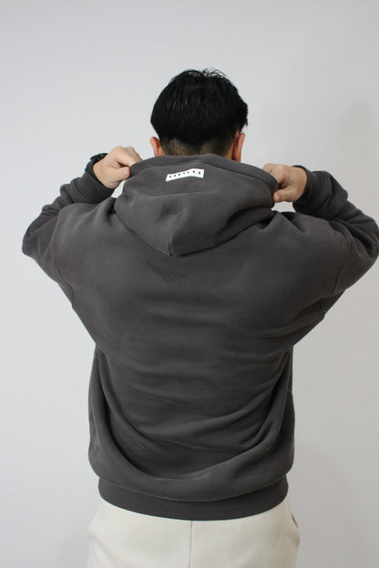 Carbon Grey Statement Hoodie