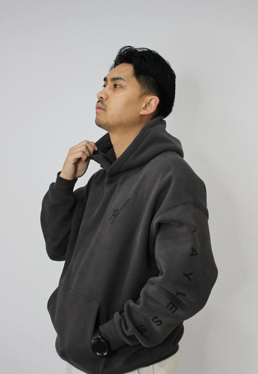 Carbon Grey Statement Hoodie