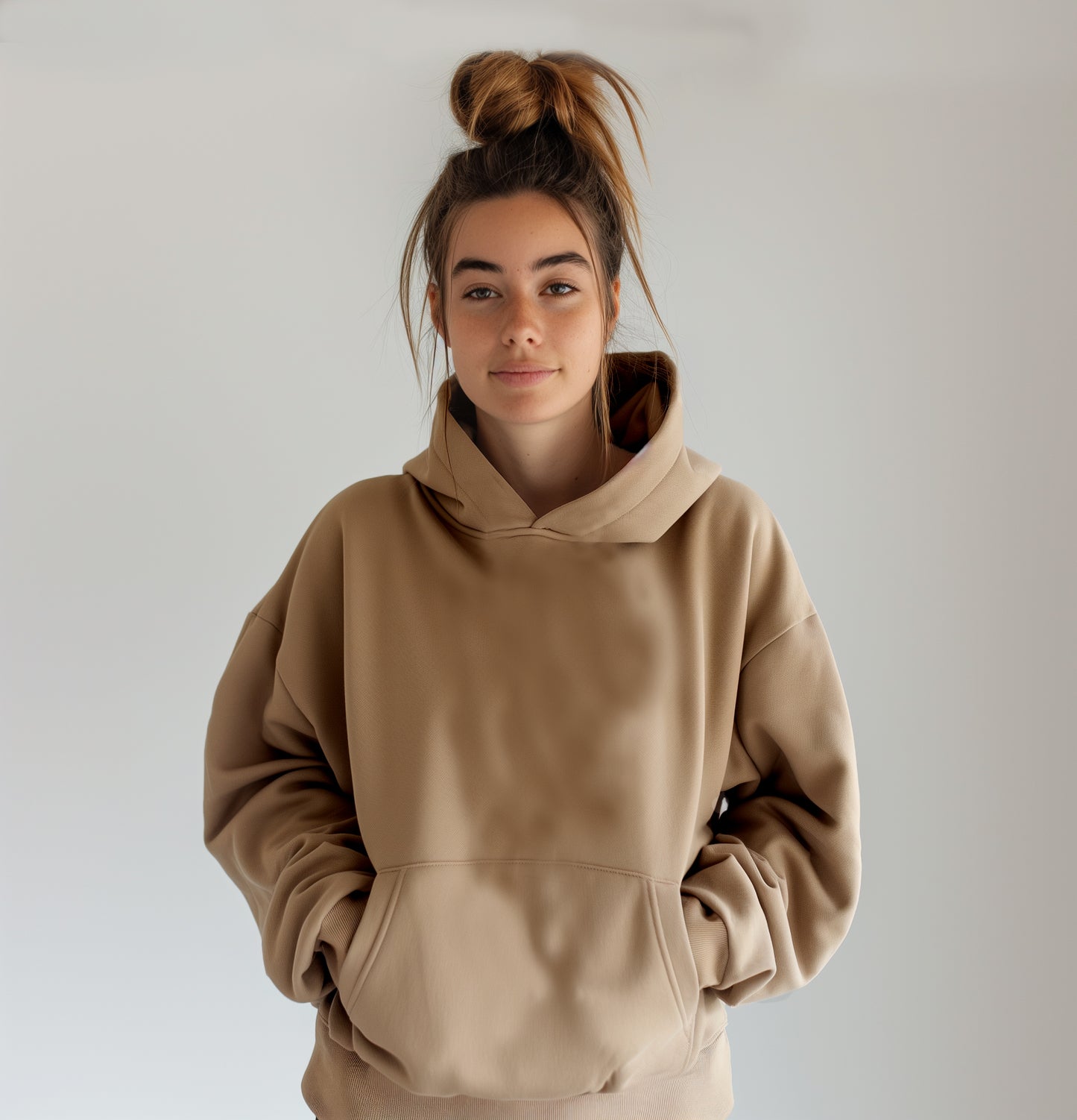 Bold Beige Beauty Hoodie