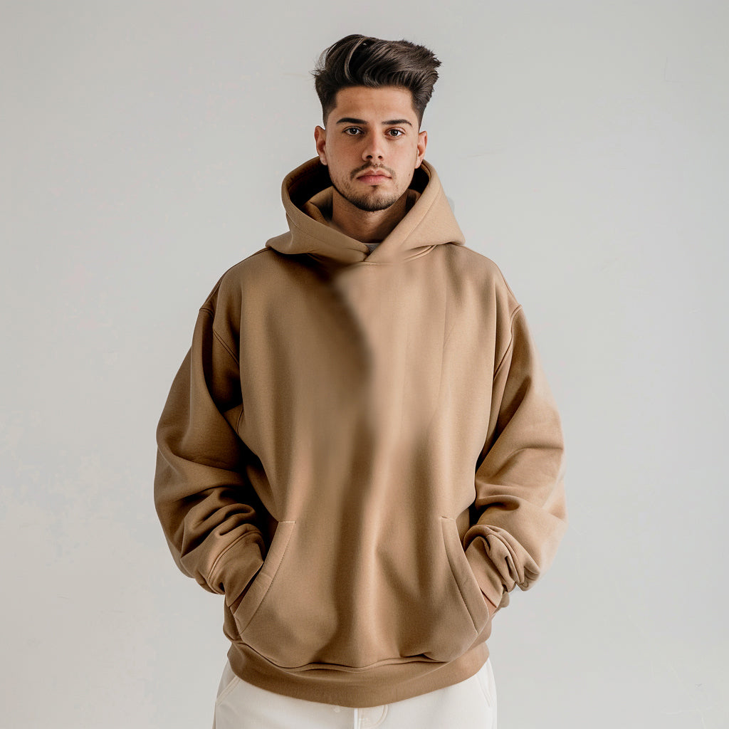 Vanguard Beige Hoodie