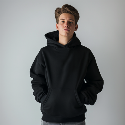 Black Urban Shadow Hoodie