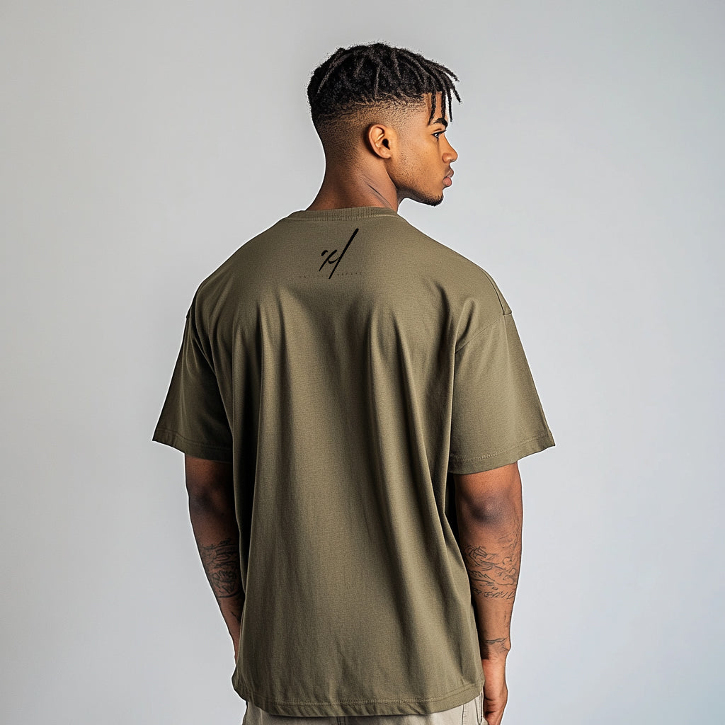 Embossed Khaki Edition Tee