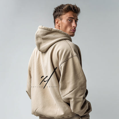 Vanguard Beige Hoodie