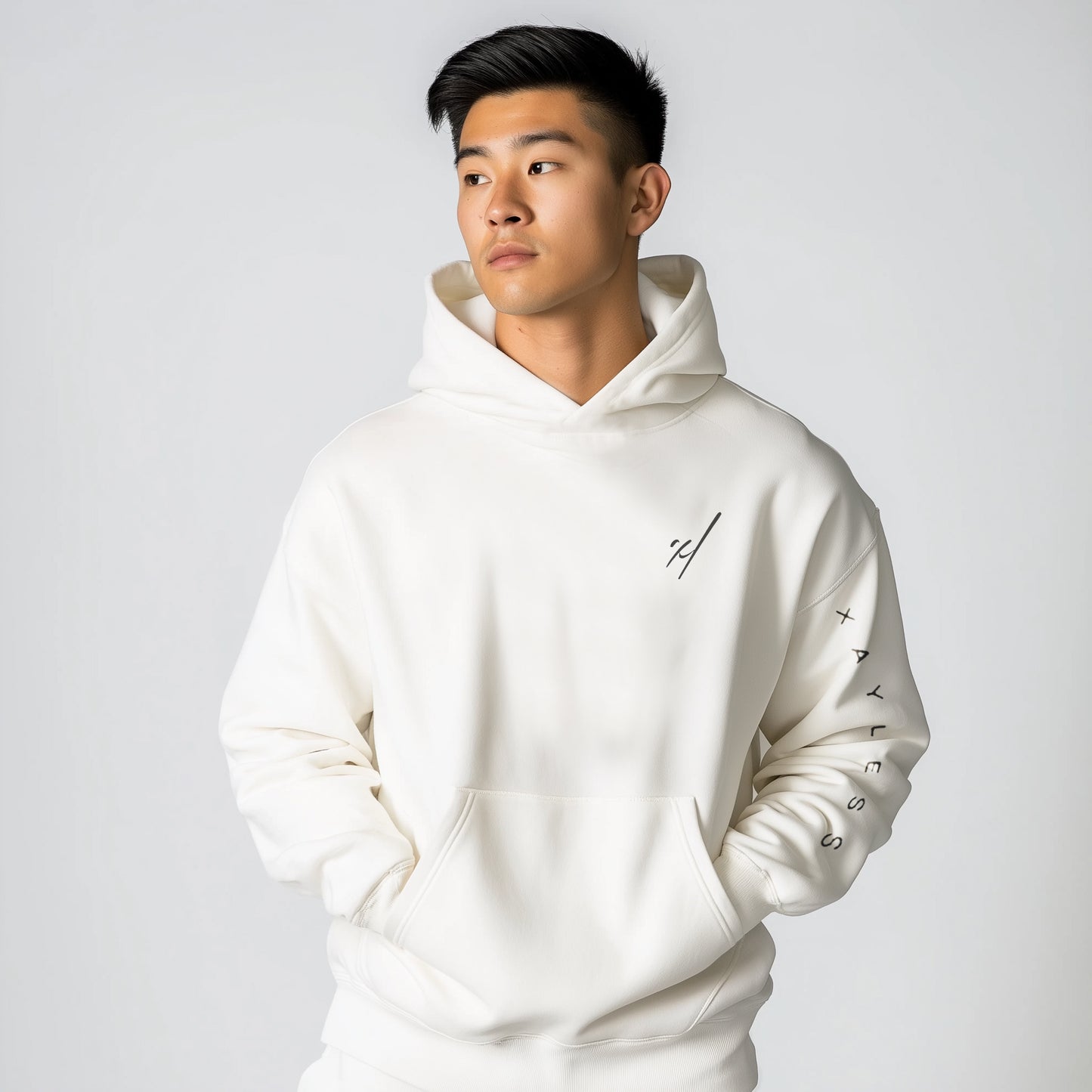 Side Stripe Statement Hoodie